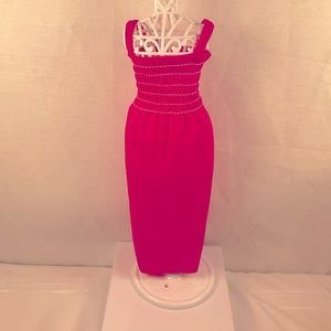 💖💞💓 VINTAGE BARBIE PINK BARBIE DOLL DRESS 💓💞💖‎